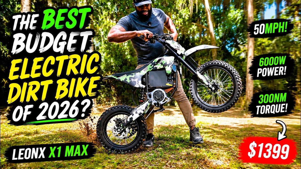 BEST Budget Electric Dirt Bike of 2026? | Leonx X1 MAX Amp Review