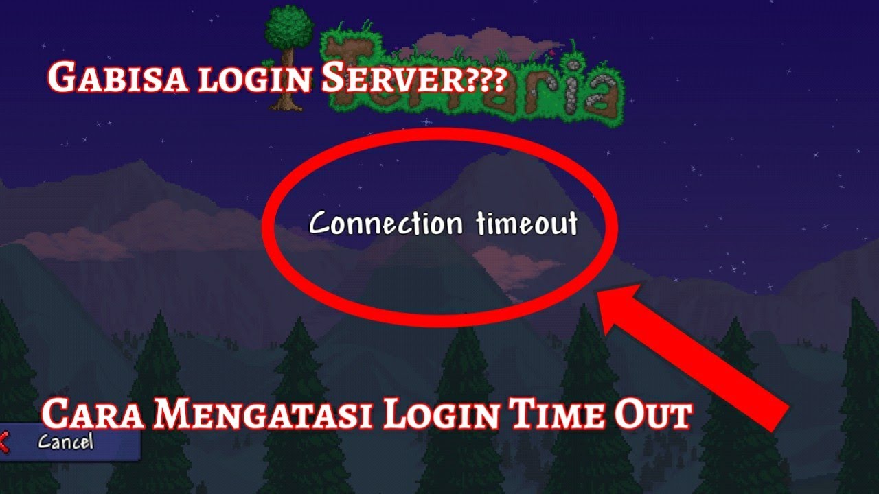 Mengatasi Masalah Login Server || Terraria Indonesia