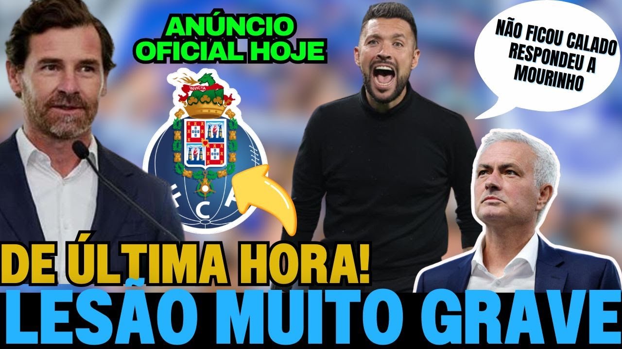 REAÇÃO SURPREENDENTE! ELE DEFENDEU OS JOGADORES E DEIXOU UM RECADO DURO! NOTICIAS DO F.C. PORTO