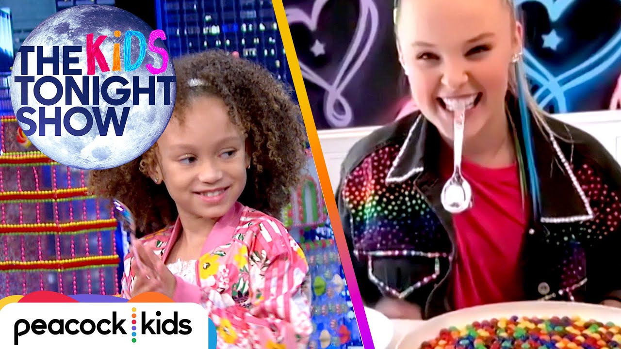 JoJo Siwa Takes on the Hosts in the JoJo-lympics! | THE KIDS TONIGHT SHOW