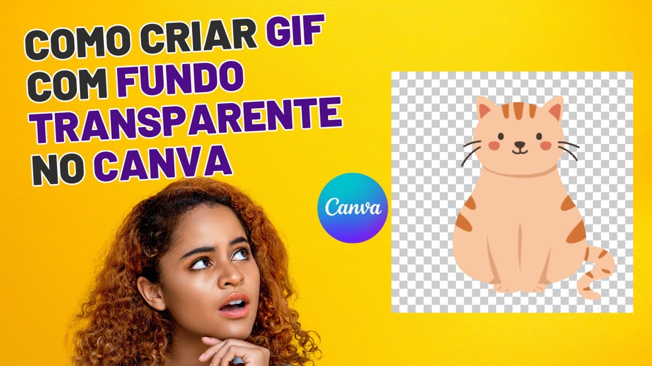 Nova Atualização Canva - Gifs com Fundo Transparente