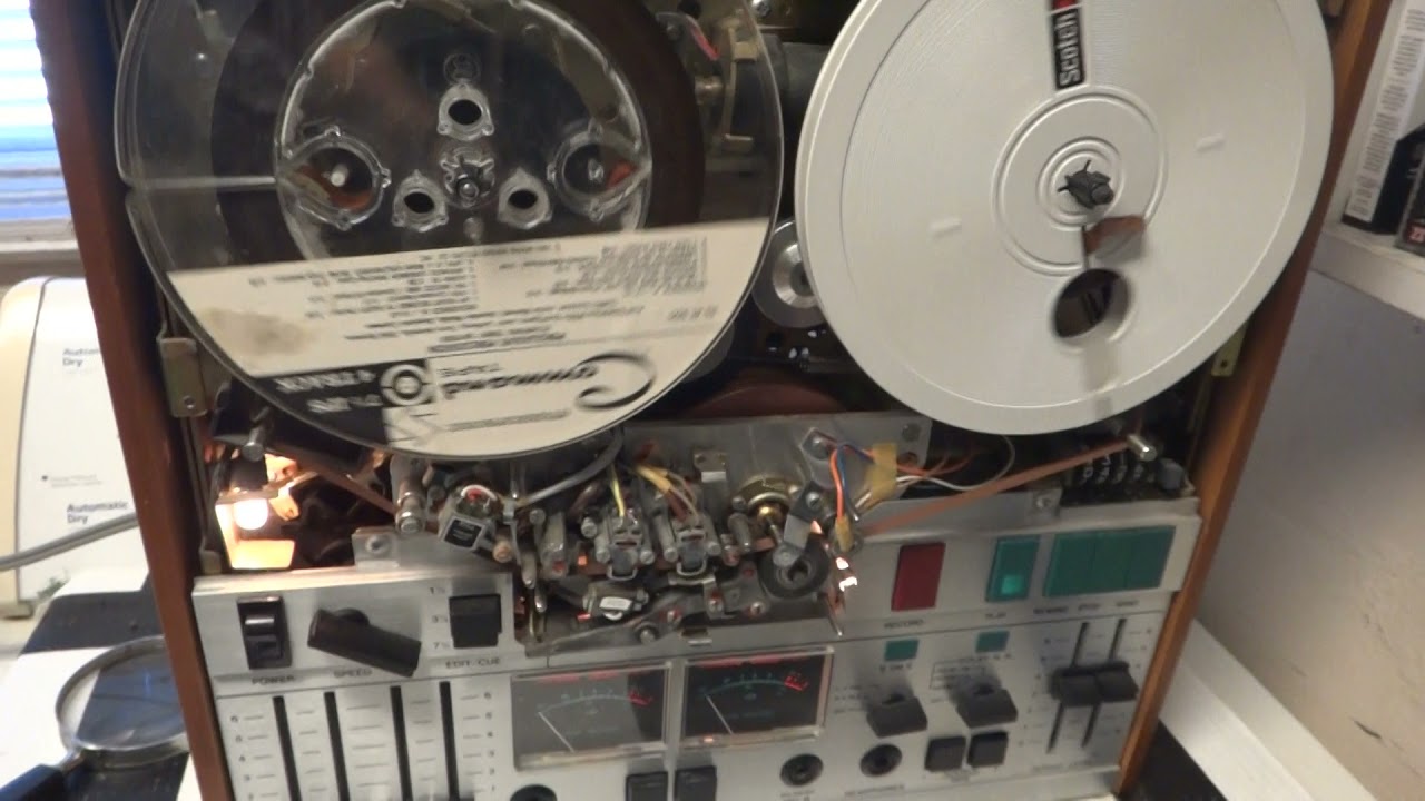 Testing Vintage Tandberg 9200XD Reel To Reel Tape Deck