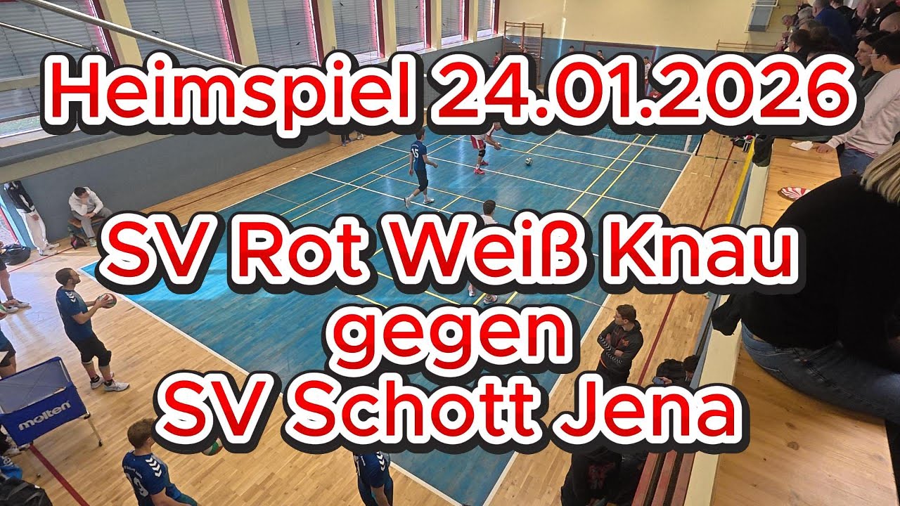 SV Rot Weiß Knau gegen SV Schott Jena