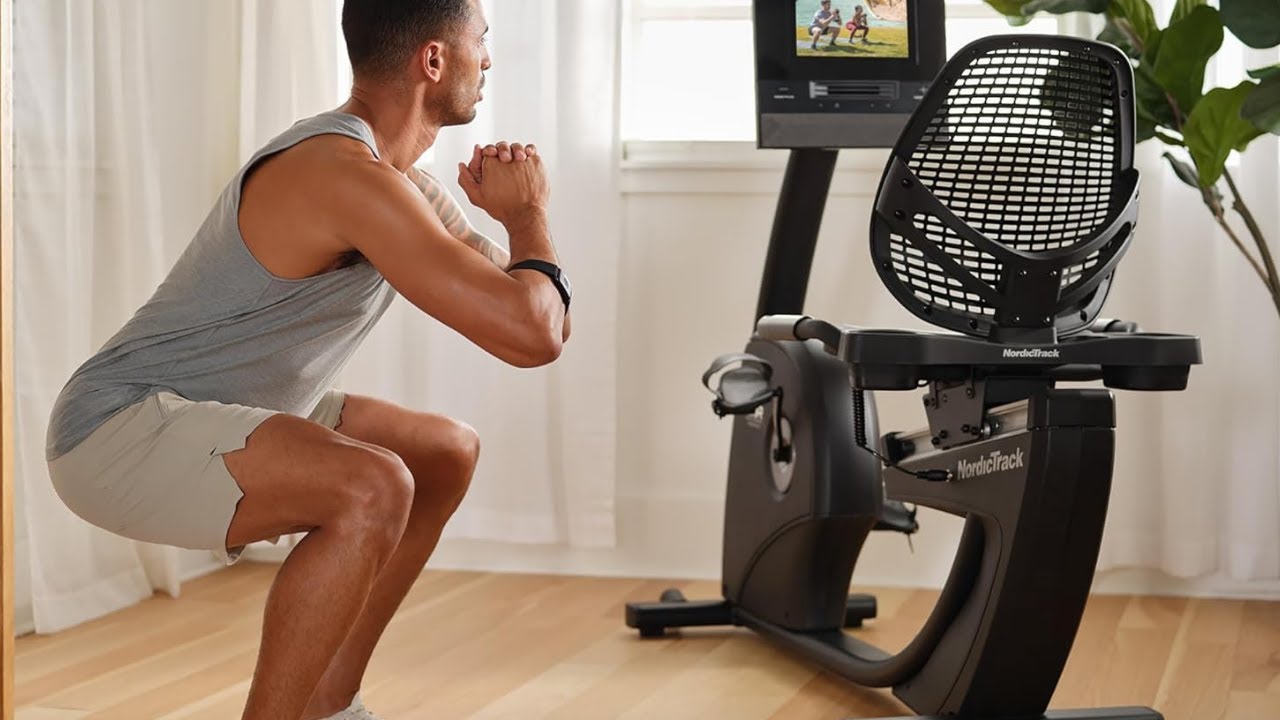 NordicTrack 10 Recumbent Bike 🚲 Comfortable & Durable Indoor Cardio Machine!