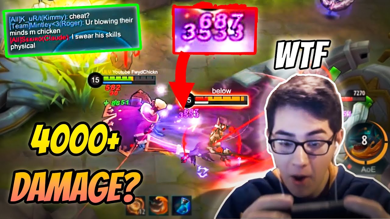 They Thought I Was Using DAMAGE Hack... | Mage BANE Gameplay | FwydChickn | MLBB