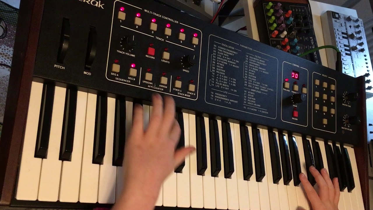 Sequential Circuits Sixtrak Sound and Sequence