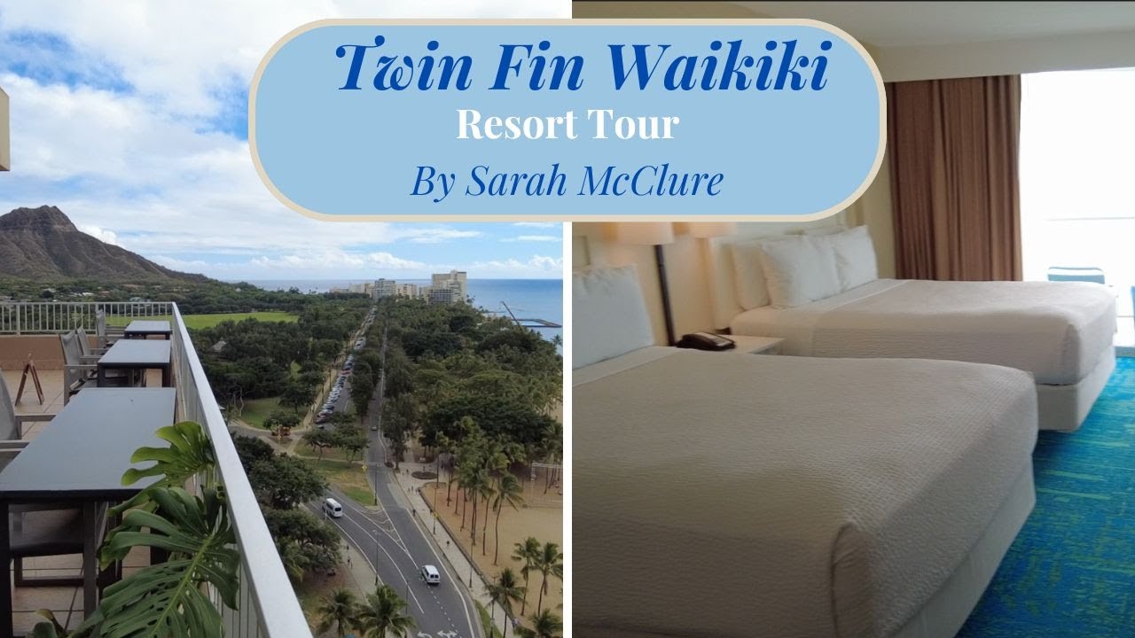 Tour Twin Fin Waikiki - an Oceanfront Hotel with Surf Vibes, Views & Renovated Rooms