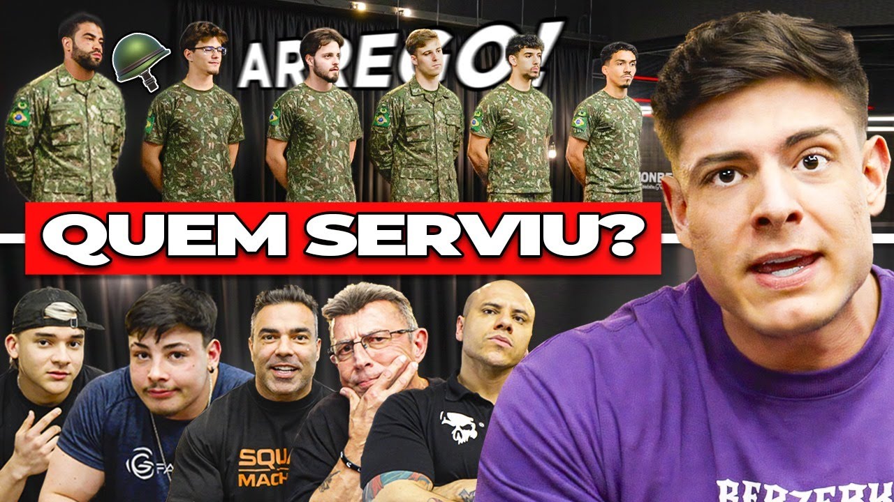 QUEM SERVIU O EXÉRCITO? Ft. Ganley, Eduardo Corrêa, Mestre Johann, Lobo, Carlão Personal