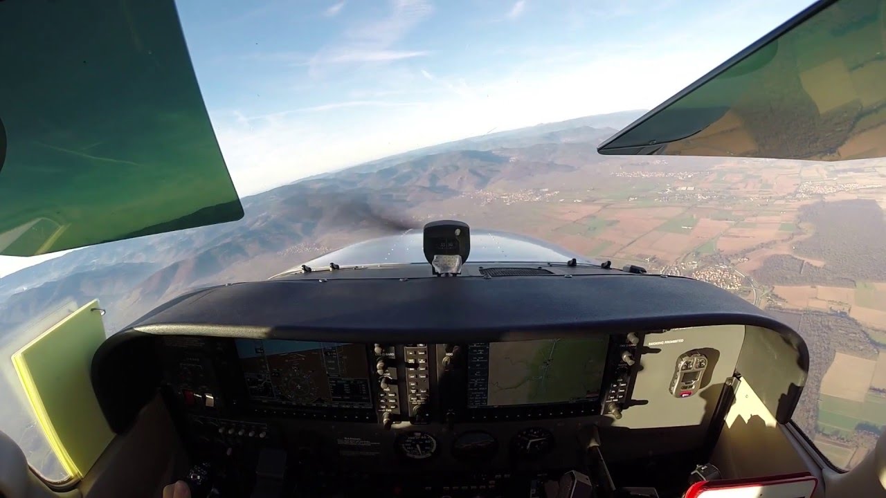 IFR to Colmar LFGA - holding procedure due to preceding traffic - live ATC