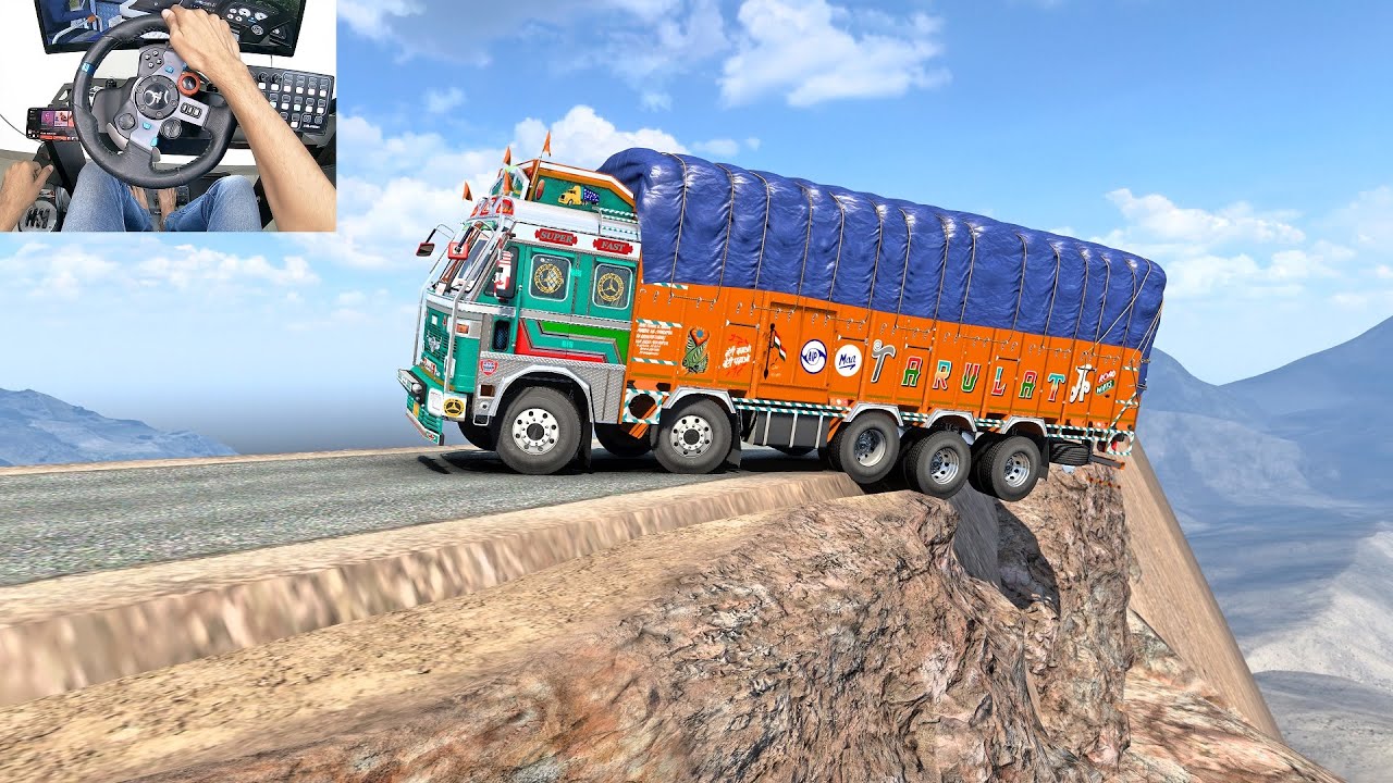 Hardworking Truck Driver *IMPOSSIBLE* U-Turn