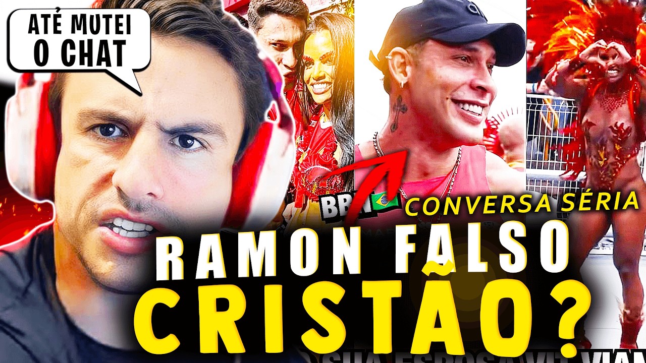 SUPER XANDÃO REAGINDO - RAMON DINO FOI CHAMADO DE FALSO CRISTÃO & ELE RESPONDEU | GORGONOID