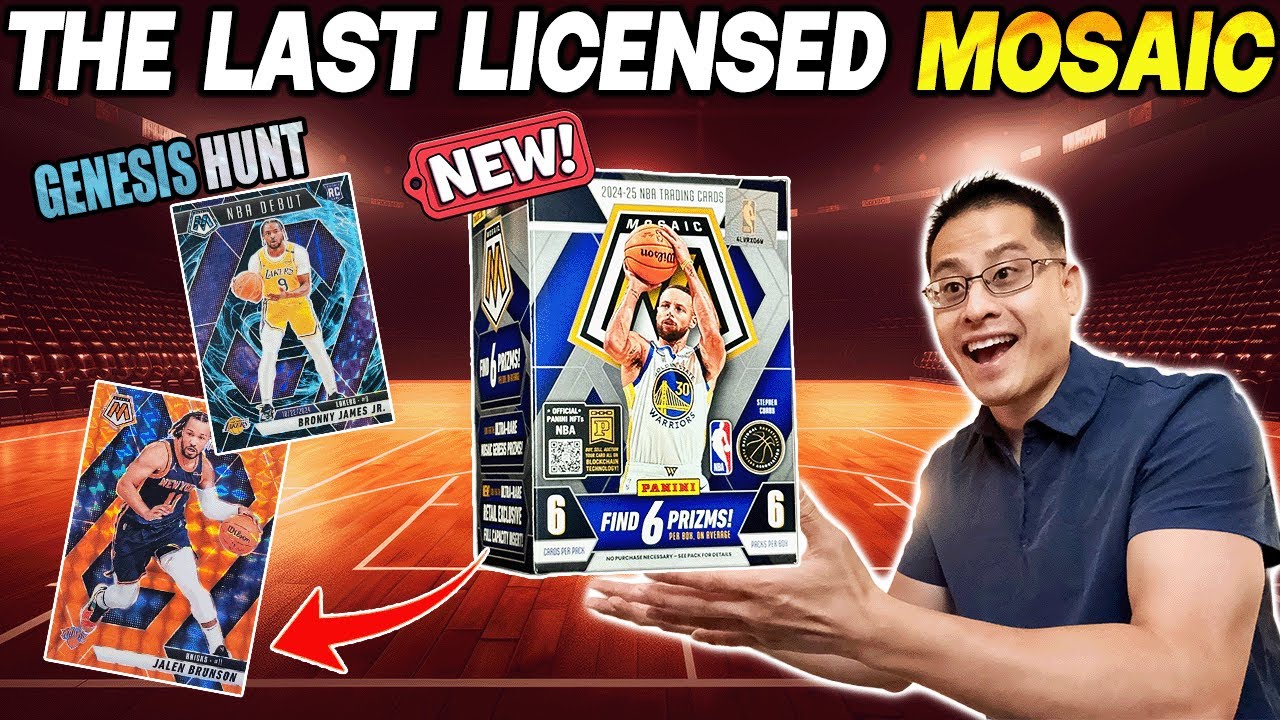 Revealing the NEW 2024-25 Mosaic Basketball Blaster Boxes w/ BANGERS🔥