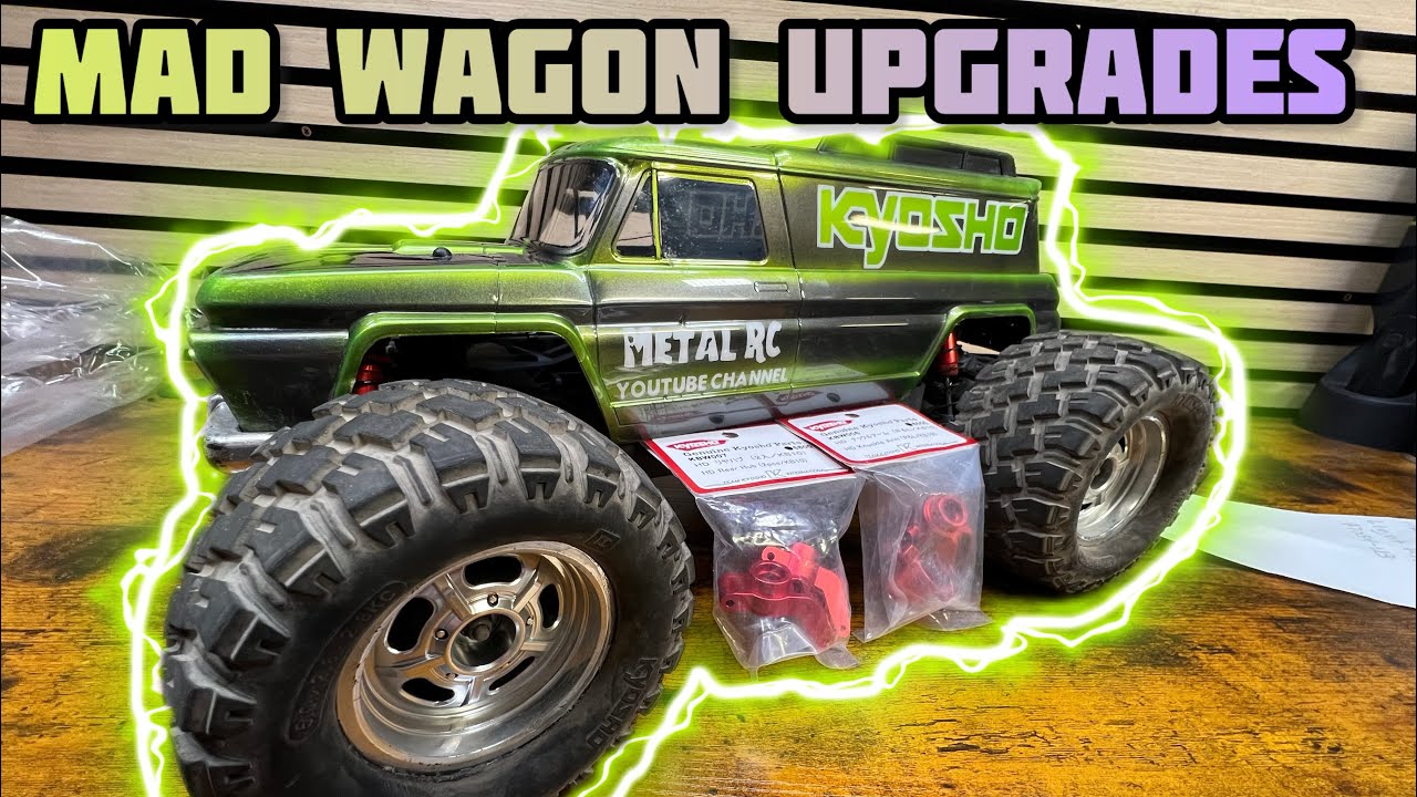 Kyosho Mad Wagon Upgrades what to get and build tips 1/10 monster truck
