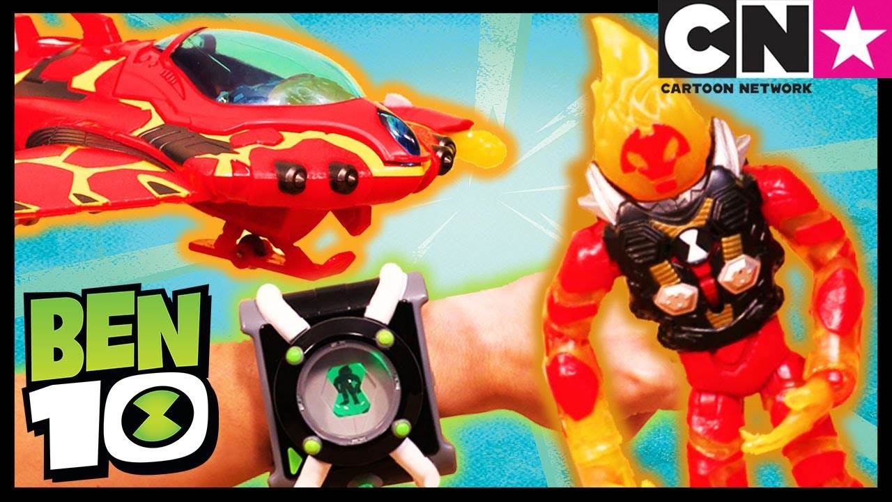 Brinquedos de Ben 10 | A Nave Do Chama | Ben 10 em Português Brasil | Cartoon Network