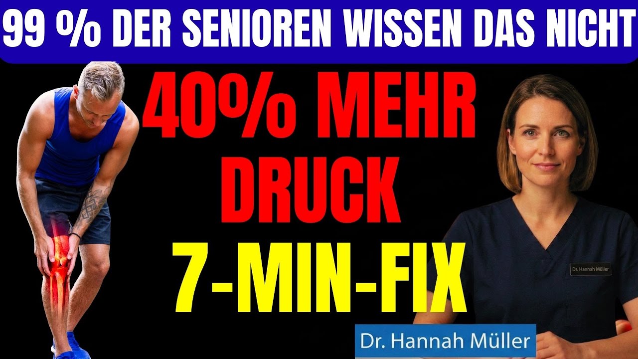 Gehen nach 60: Fehler #1, der Knieschmerz auslöst (7-Min-Fix)