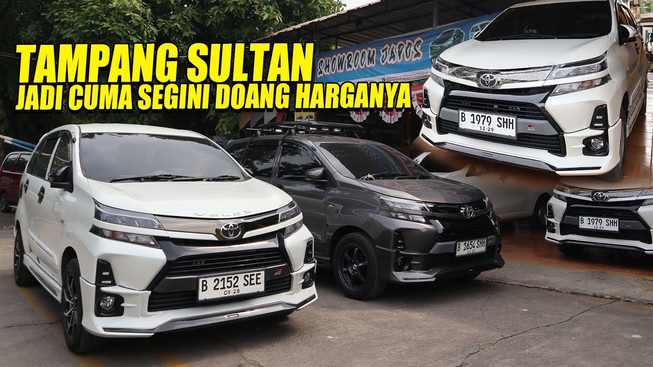 MAU AVANZA UPGRADE VELOZ GR SULTAN MURAH, TONTON SAMPAI HABIS