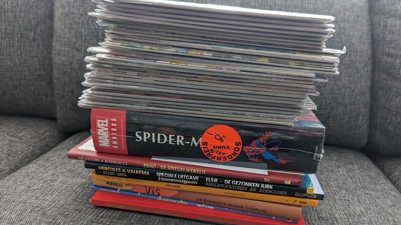 Mijn buit van Stripfestival Breda. Comics/Europese Strips en meer