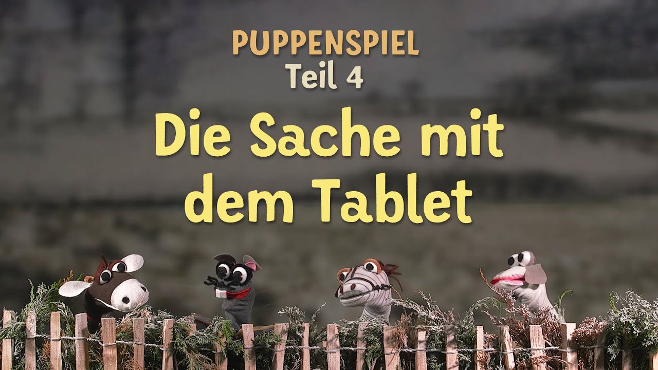 Tag 19 I Doppeldecker-Adventskalender 2021 - Puppenspiel Teil 4: Die Sache mit dem Tablet