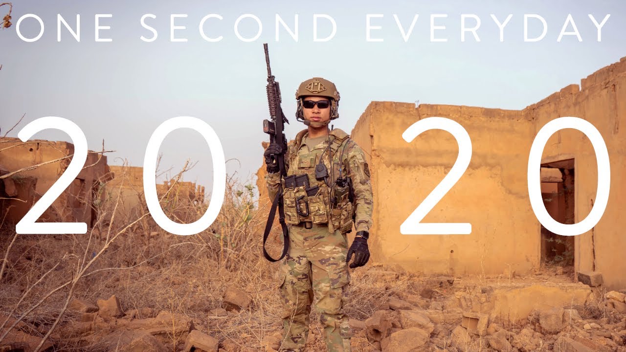 ONE SECOND EVERY DAY 2020 | USAF AFRICA DEPLOYMENT (VIEW IN 1080 HD)