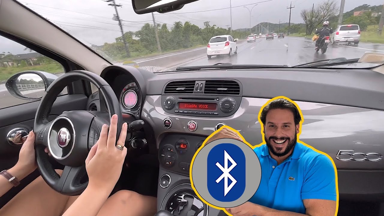 COMO LIGAR O BLUETOOTH DO FIAT 500 (aproveitei o carro da minha noiva😂)