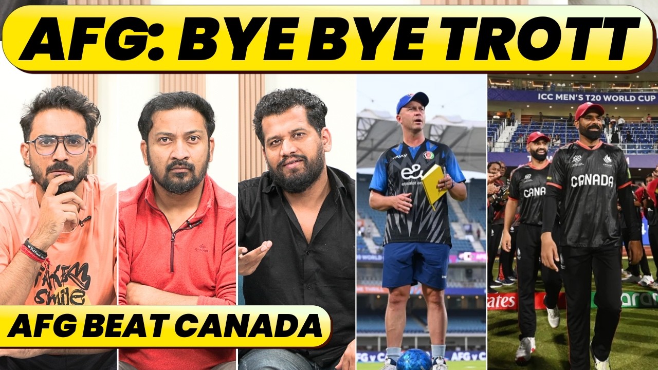 🔴AFGHANISTAN'S FAREWELL TO TROTT, DISAPPOINTING CAMPAIGN BY ASIA'S 2ND BEST.