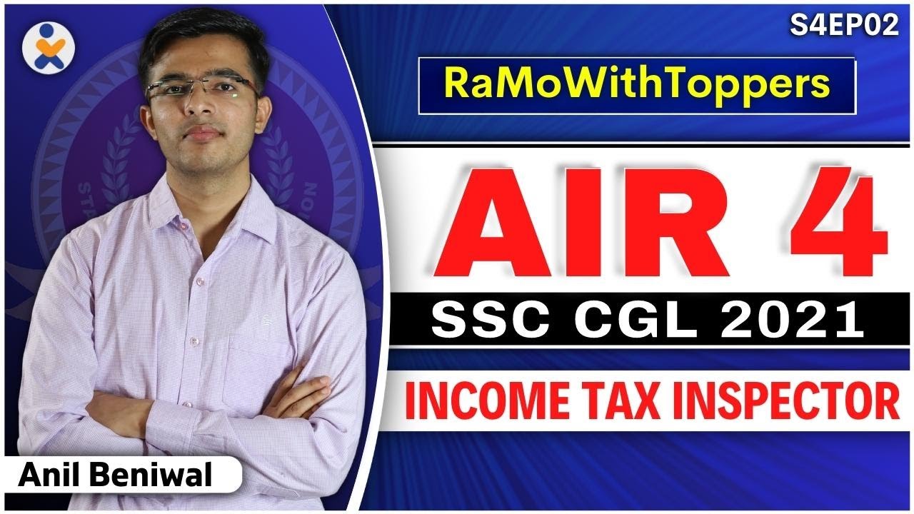 RwT S4E2 AIR 04 || Income Tax Officer, Anil Beniwal SSC CGL 2022 Topper || RaMo Sir #RaMowithToppers