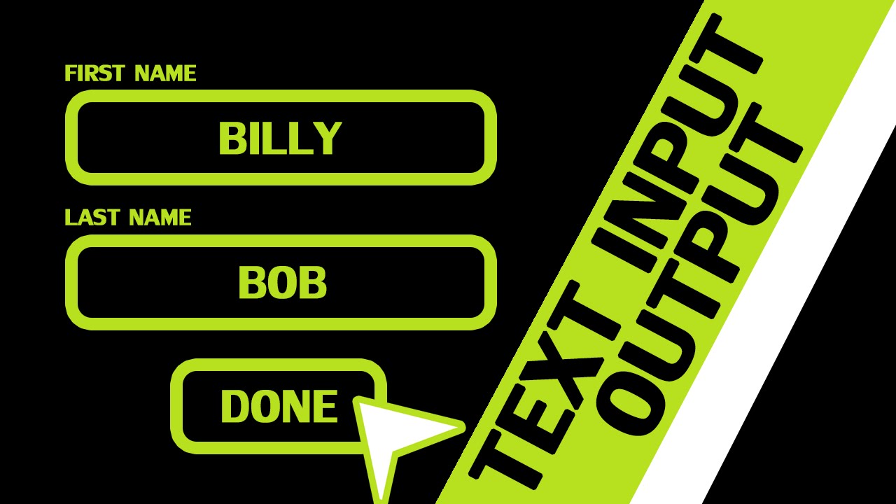 GameMaker Tutorial - Text Input and Output