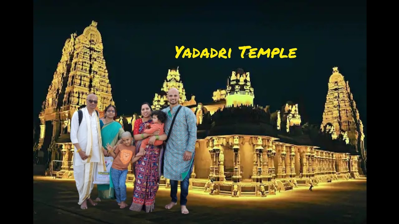 Advit's Hair Offering - Yadadri Temple 🛕 🇮🇳