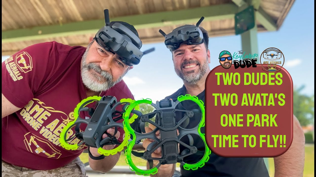 2 Dudes - 2 Avata2's - 1 Park - Time to fly!