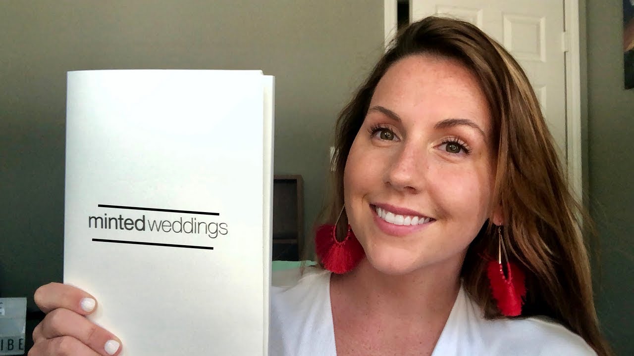 Minted Wedding Sample Kit Unboxing | Wedding invitations | Lauren Stevens