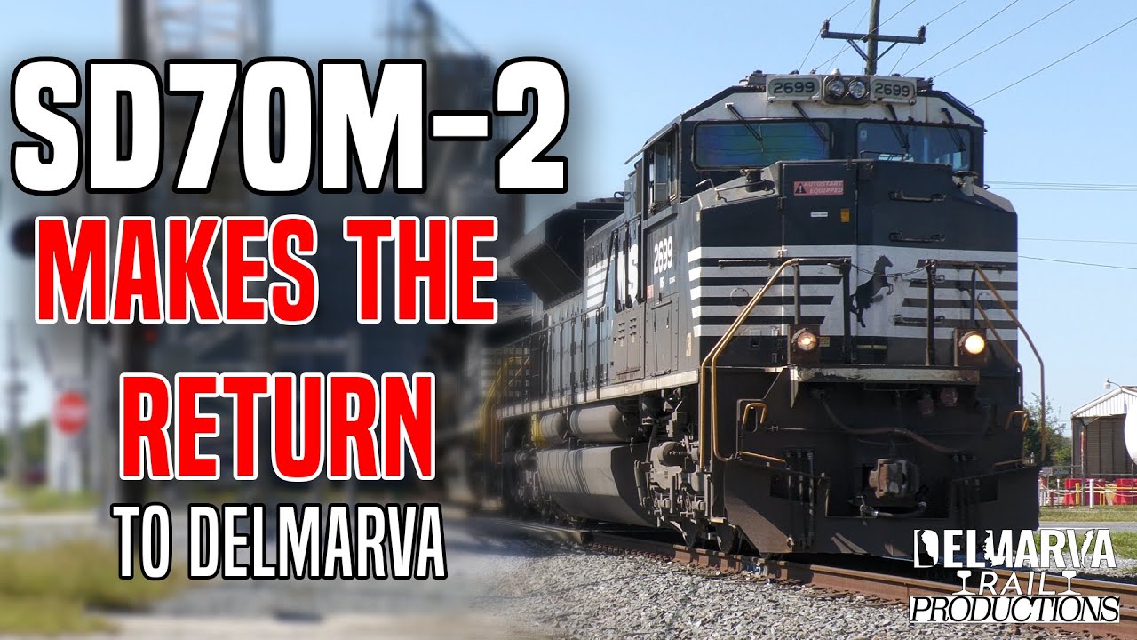 SD70M-2 Makes the Return to Delmarva!