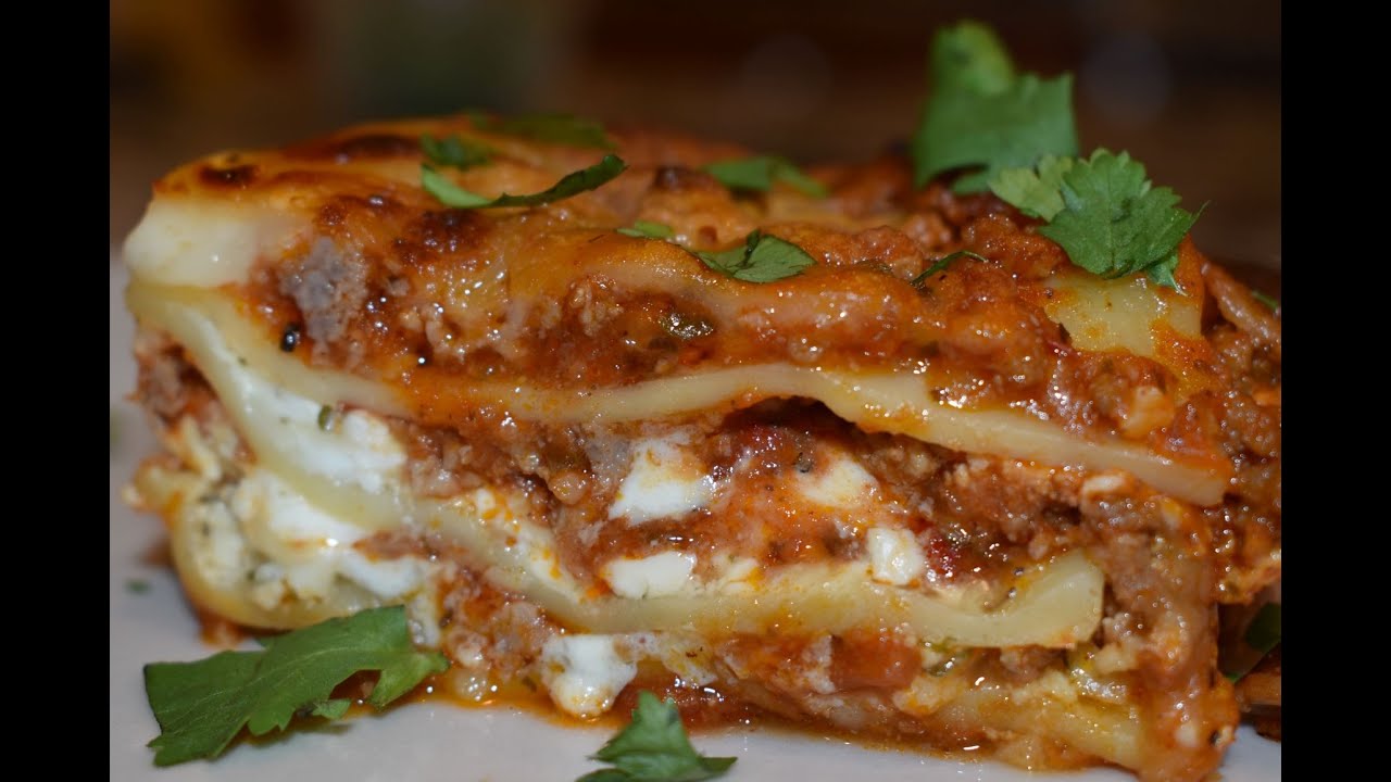 lasaña a lo cubano,Una rica lasagna no  te la pierdas.