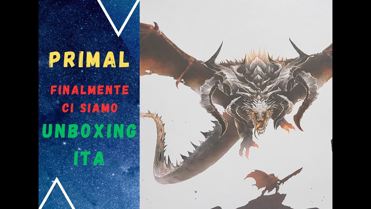 Primal The Awakening - Unboxing ITA