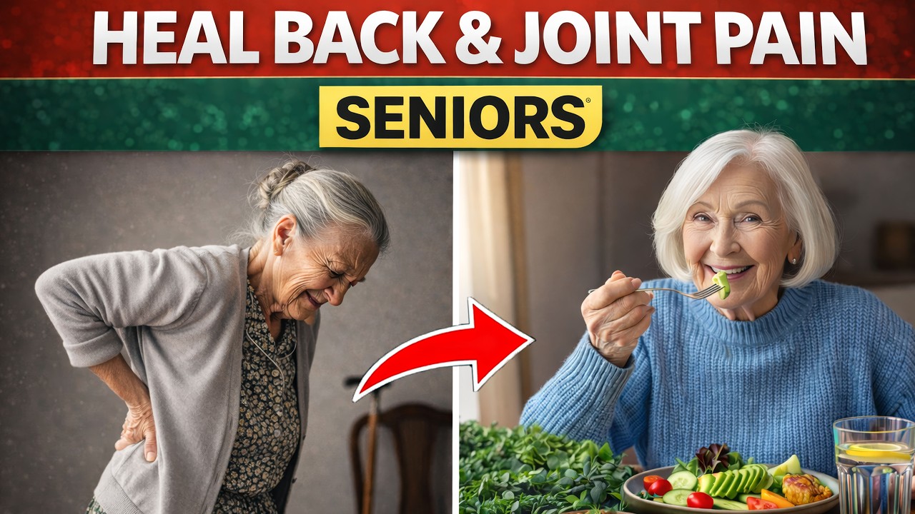 Natural Pain Relief diet for Seniors - Top 8 natural foods for back pain & joint pain