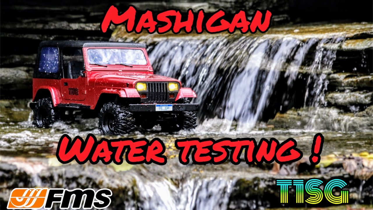 Water durability testing the RocHobby FMS Mashigan! From rocks to deep water testing… Deep…