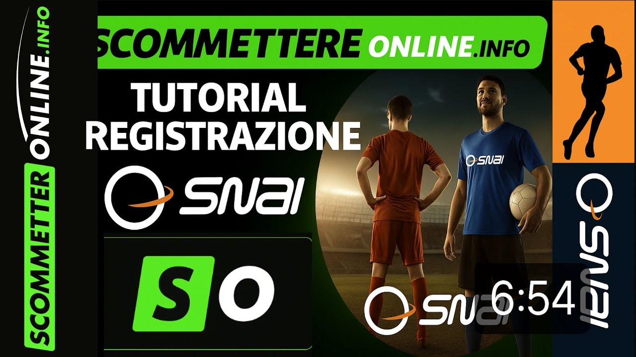 Come registrarsi a SNAI sport 2025: tutta la procedura passo passo senza errori 