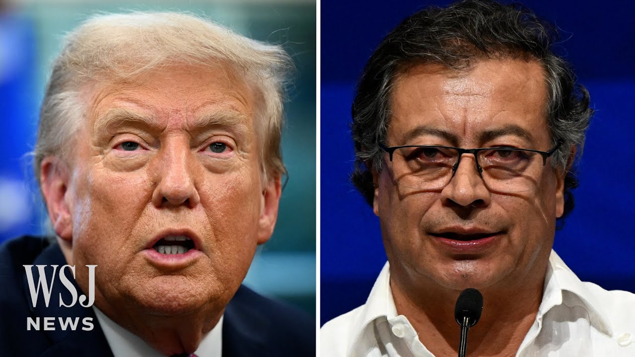 Трамп враждует с лидером Колумбии. Помешает ли это войне с наркотиками? | WSJ News