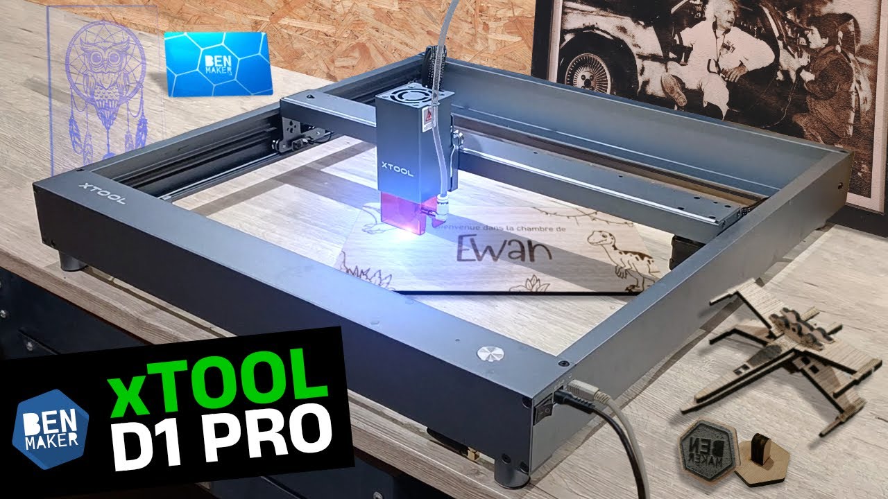 Je teste le graveur laser xTool D1 Pro 10W (Le laser parfait ?)