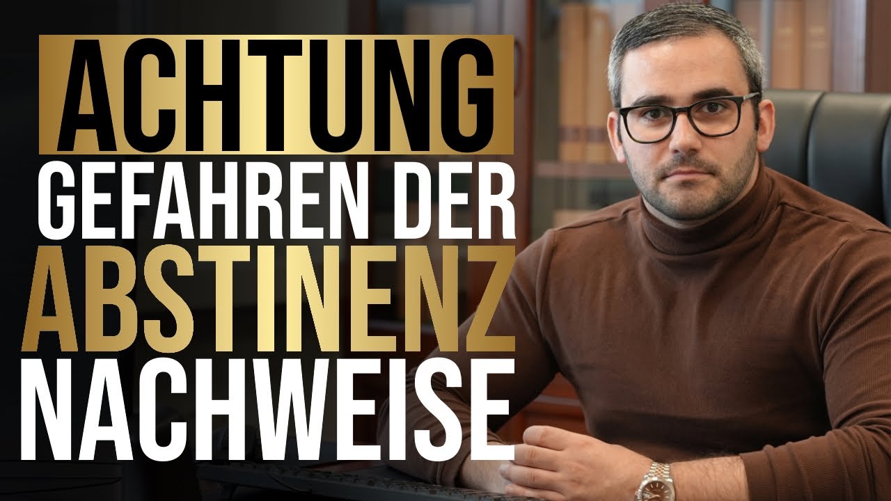 Gefahren einer MPU mit Abstinenznachweisen | Vorteile des Kontrollierten Trinkens & Kiffens | 2022