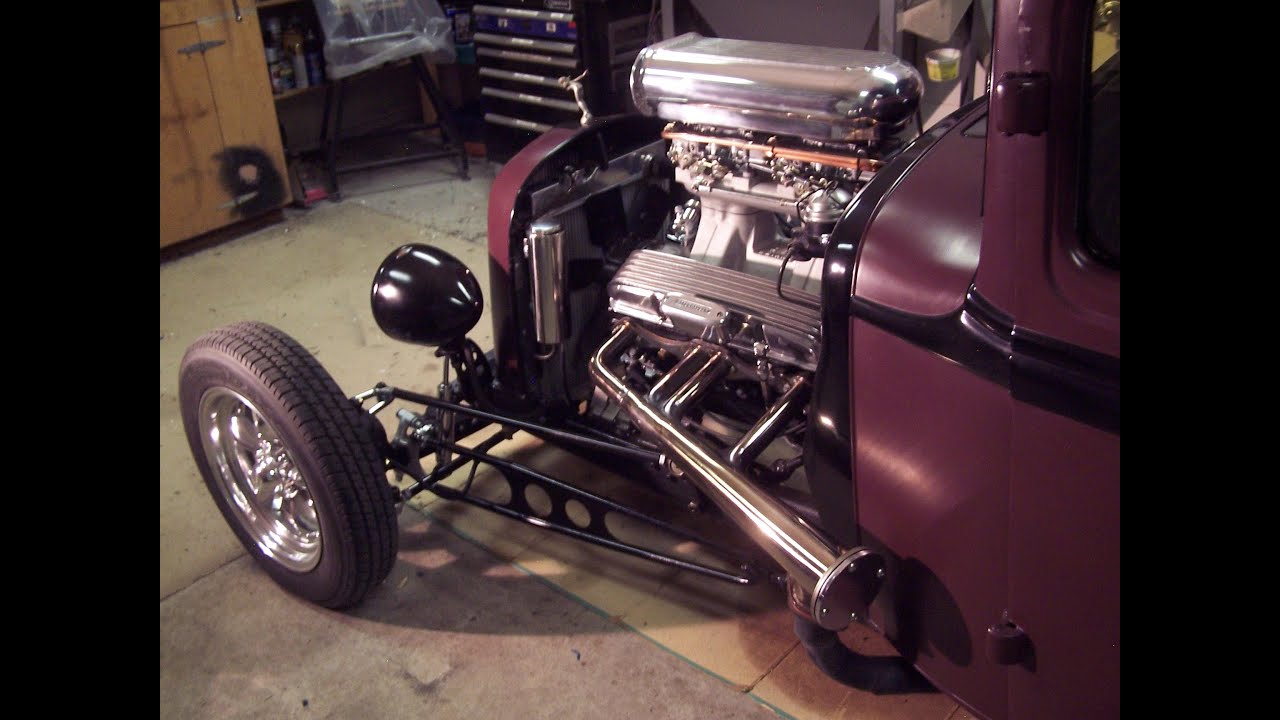 Let's Install a Tunnel Ram and 2 x 4 Holley 450's on the '34 Ford Pickup