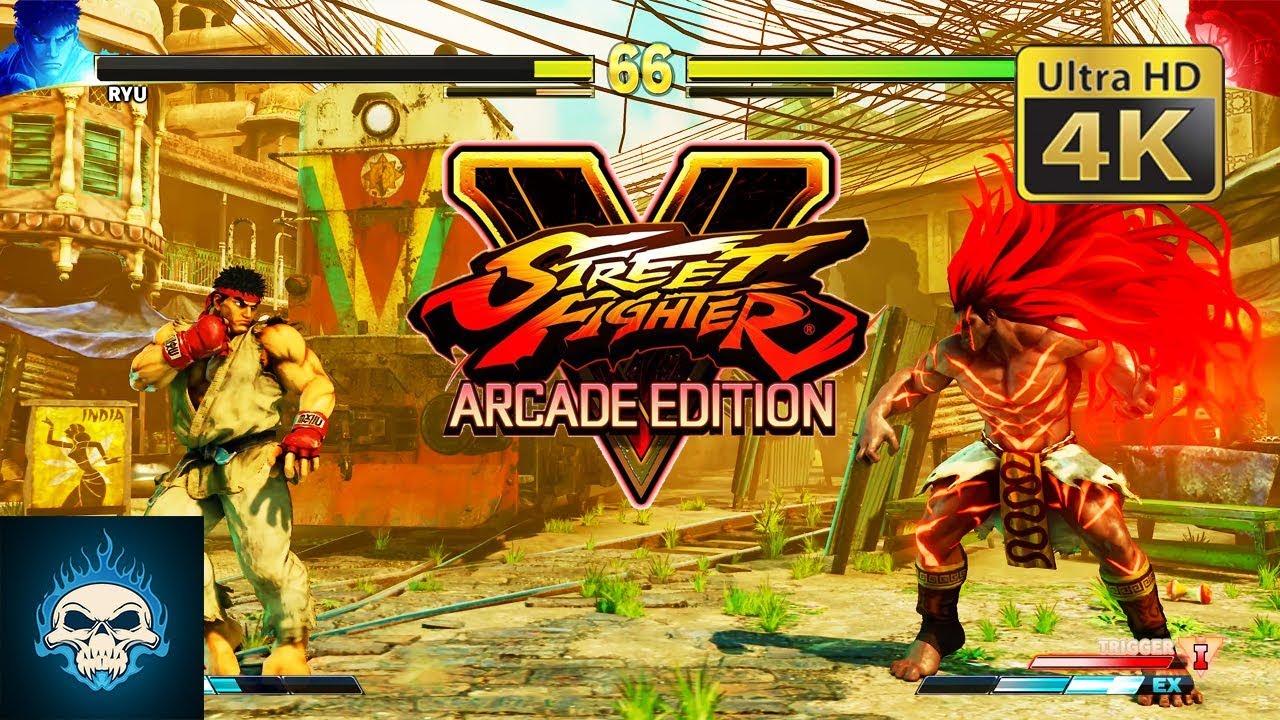 Street Fighter V Arcade Edition 4K Gameplay (PC)