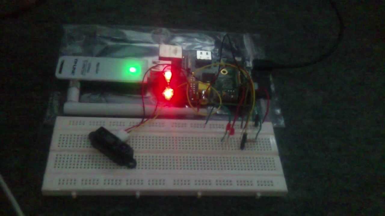 Raspberry Pi | Range Sensor using Sharp GP2D15