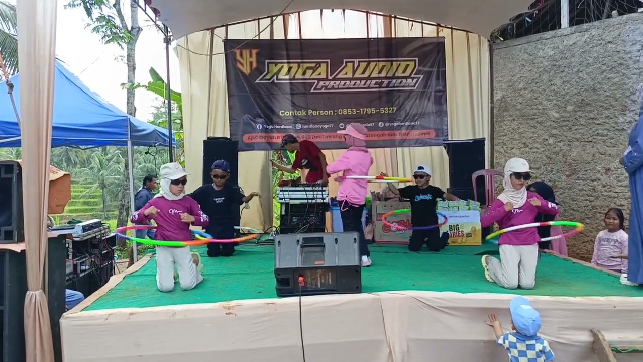 Tari hulahoop anak.. #hulahoop #dance 