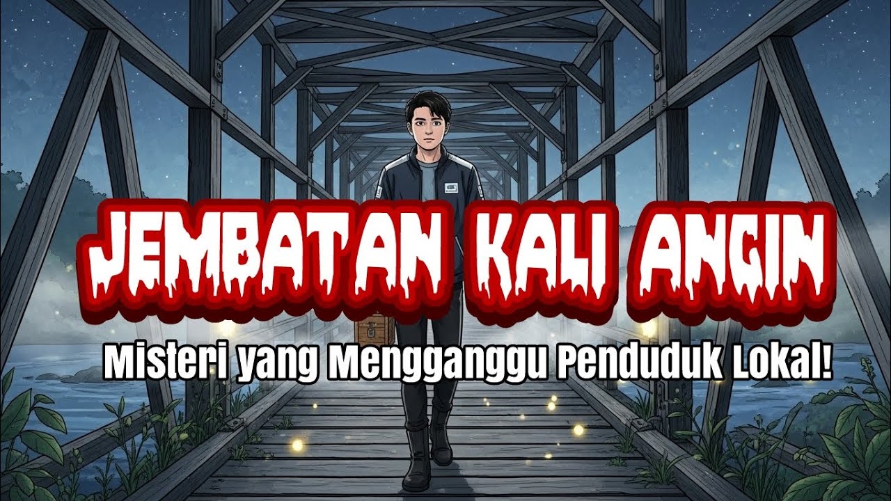 MISTERI JEMBATAN KALI ANGIN – Kisah Pengemudi Ojek yang Hilang & Rahasia yang Tersembunyi!