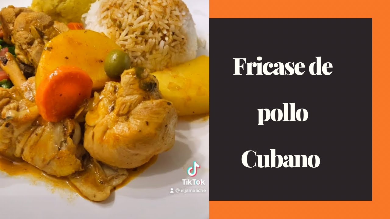 Fricasé de pollo cubano/ el fricasé de pollo del abuelo Goyo