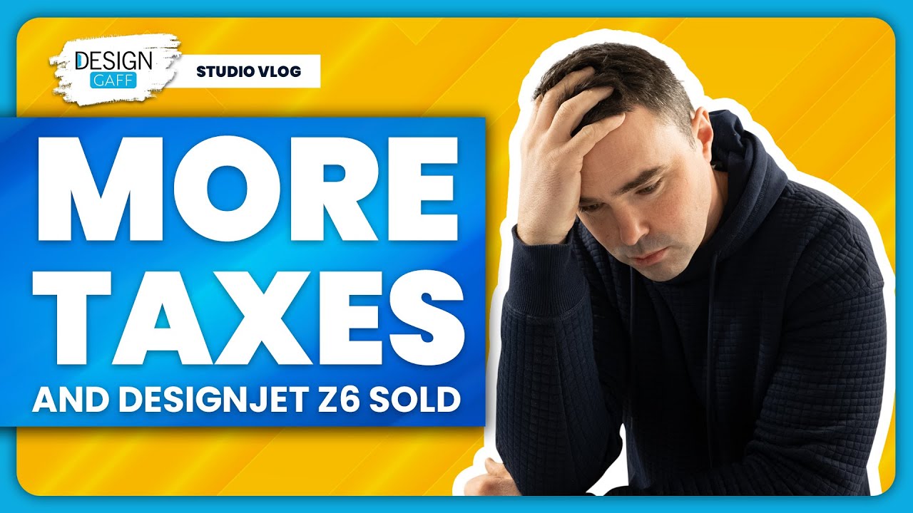 More Taxes and DesignJet Z6 Sold