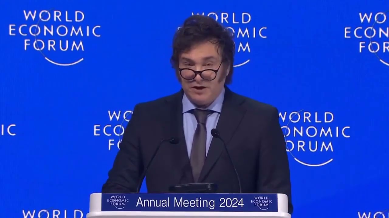 Javier Milei Special Address - World Economic Forum (WEF) 2024 | English Translation