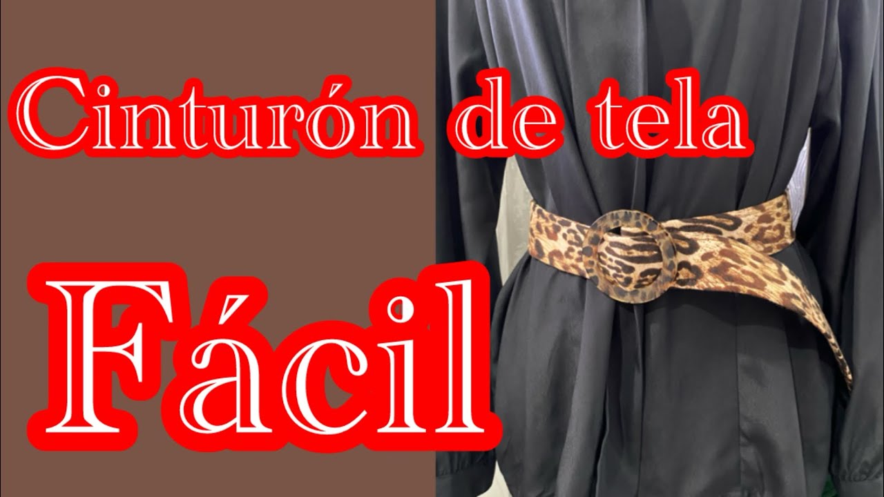 COMO HACER CINTURÓN DE TELA !!FACIL Y RÁPIDO!!! @melimodaymas #ideas #diy #fashion
