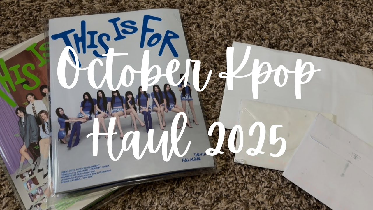 October Kpop Haul 2025