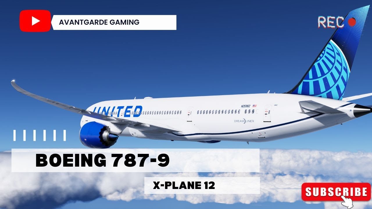 Autoland | NY to LAX US Transcontinental Flight at 40,000 feet | Magknight 787-9 | X-Plane 12